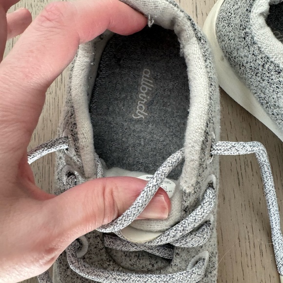 Allbirds Wool Runners Mizzles in Light Grey - Picture 7 of 7